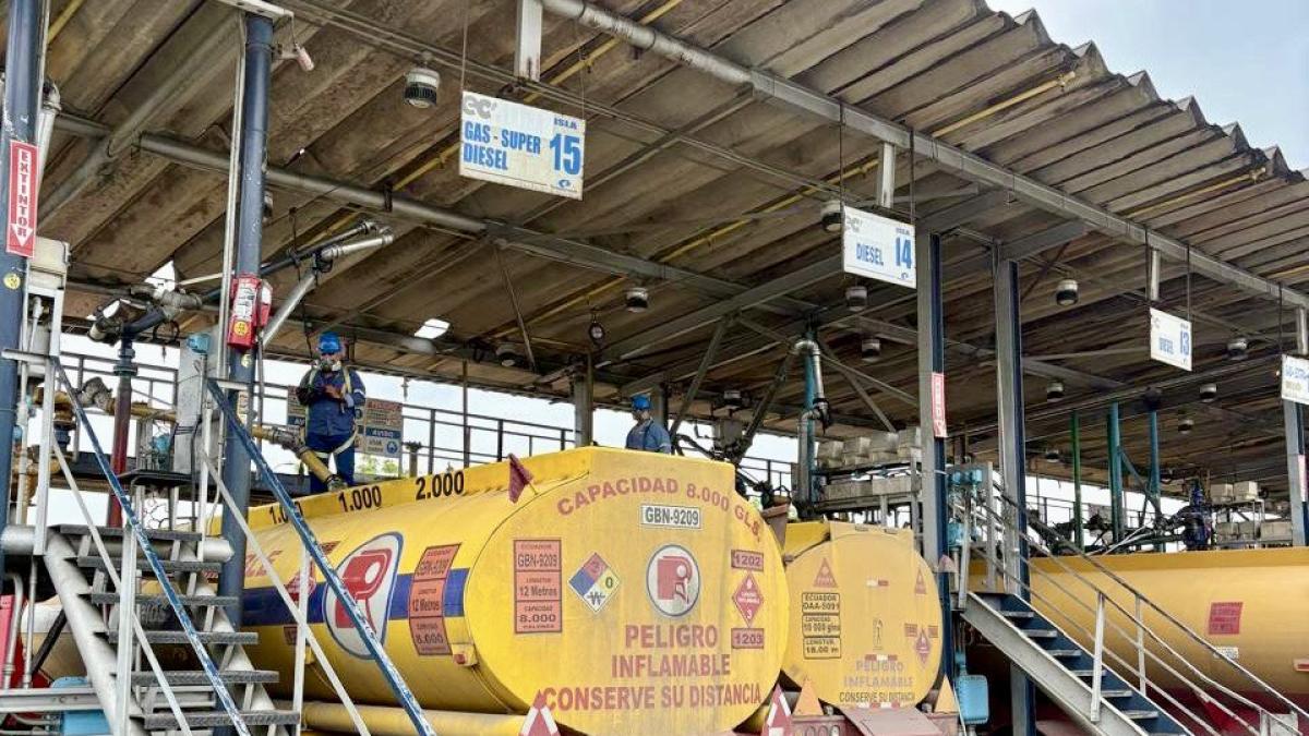 Terminal Pascuales atenderá este domingo para el despacho de diésel, ante el incremento de la demanda