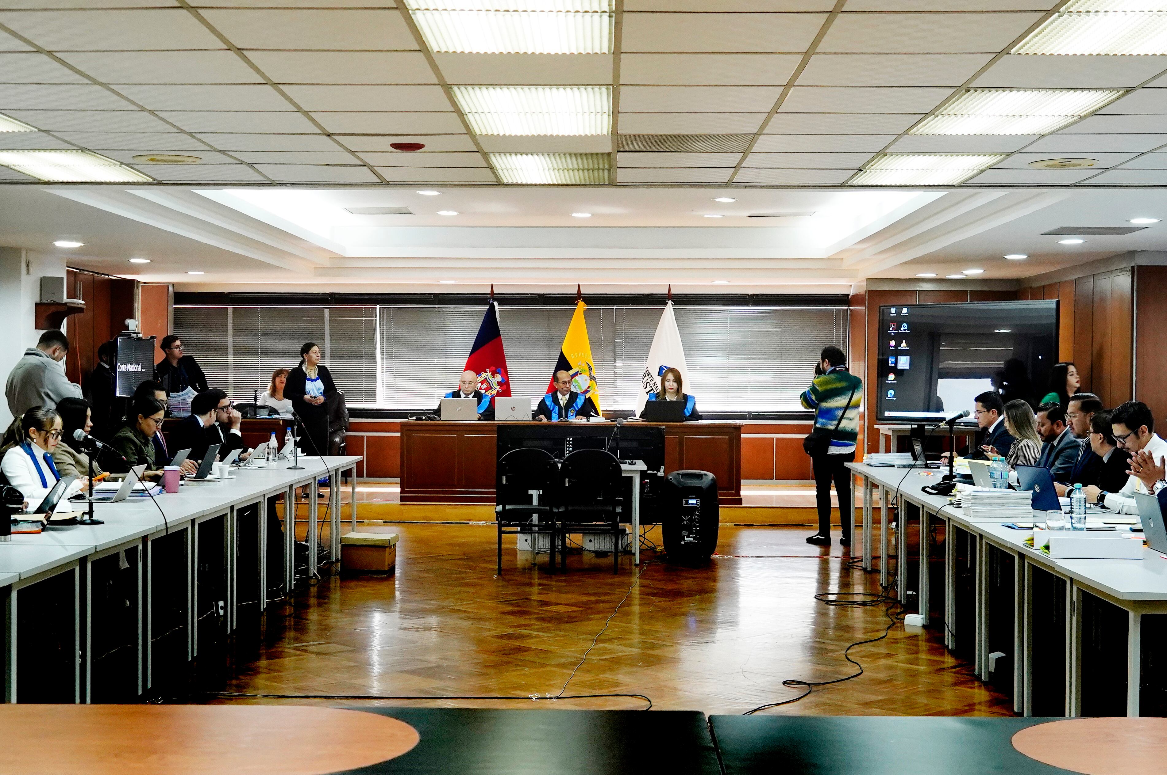 Testimonio anticipado de jueza que grabó reunión, la primera prueba que presenta Fiscalía en el caso Vocales