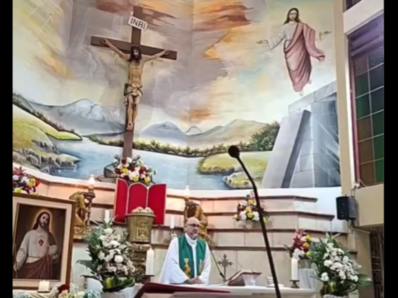 Sacerdote Patricio Sanchez pronuncio un mensaje premonitorio antes de su muerte