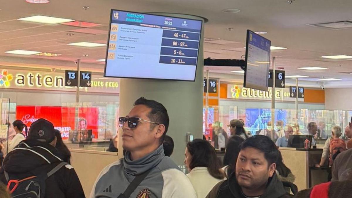 Sistemas de migración presentan fallas en el Aeropuerto de Quito, la tarde de este 17 de octubre