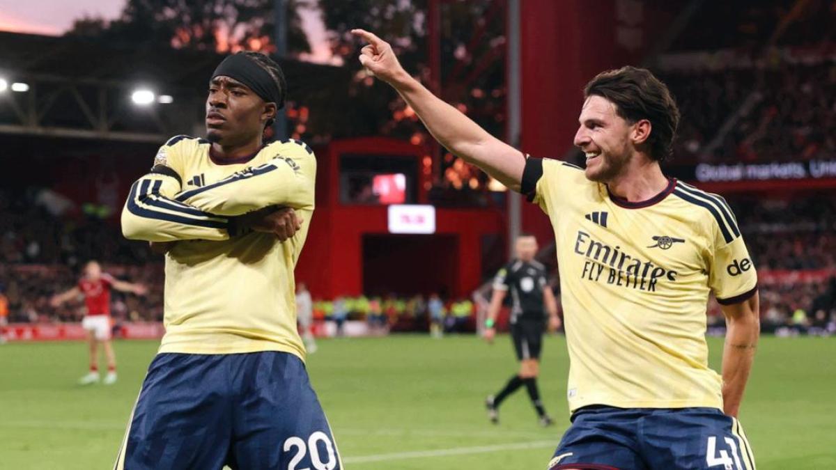 Arsenal vence al Nottingham Forest sin Piero Hincapié y es segundo en la Premier League